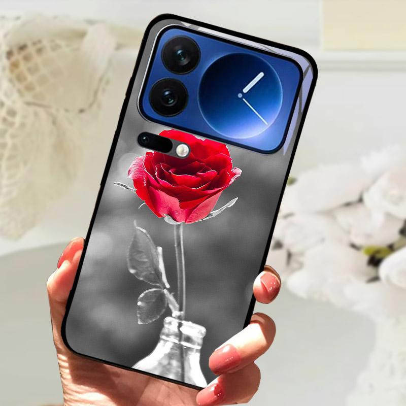 For Xiaomi 17 Pro Max Case 17 17Pro Luxury Tempered Glass Protective Back Cover Case For Xiaomi17 Pro ProMax Phone Shell Fundas