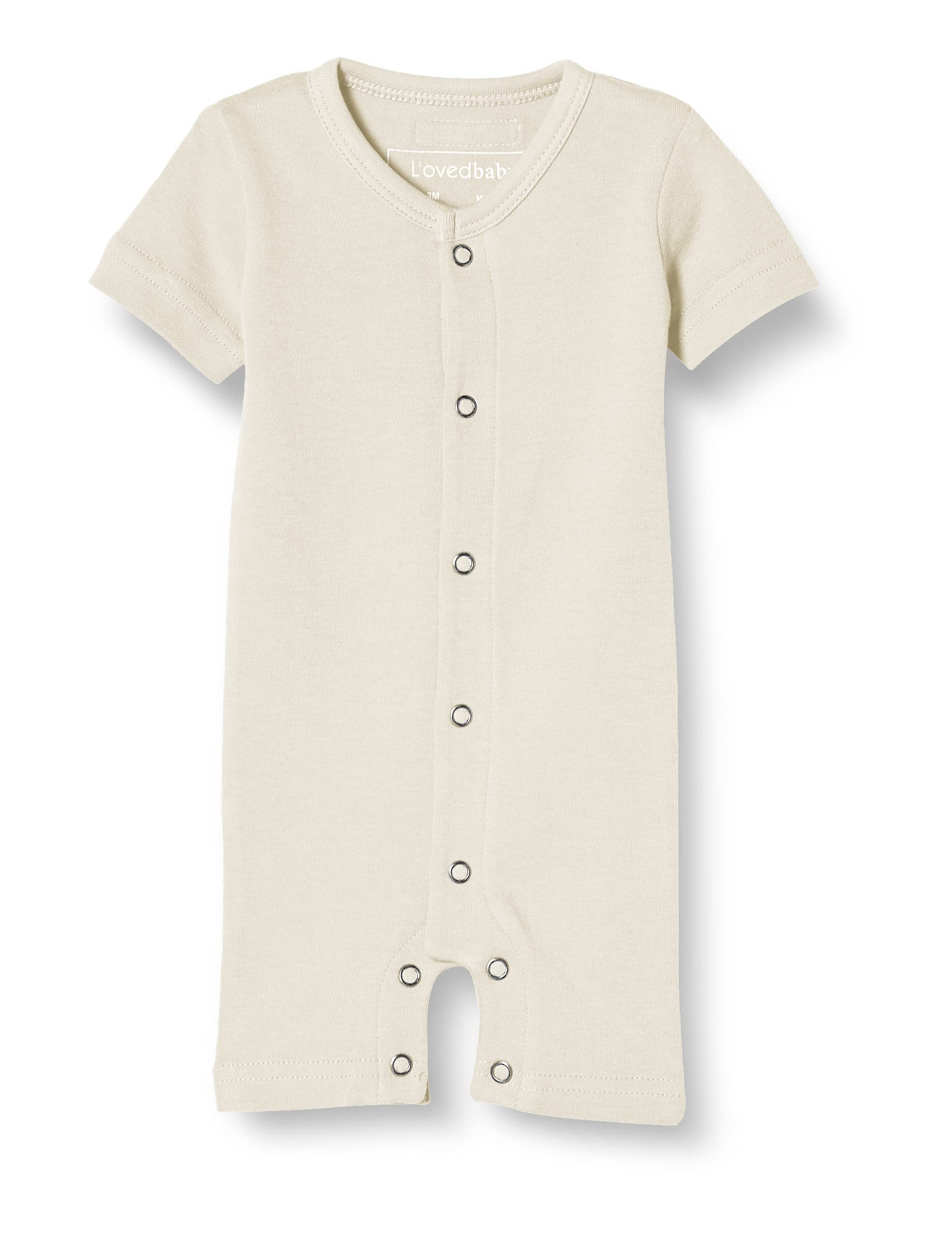 

Комбинезон с коротким рукавом Органический комбинезон с коротким рукавом Baby Stone [L ovedbaby] ff-458 (Каменный бежевый) 3-6 млн (На 3-6 месяцев)