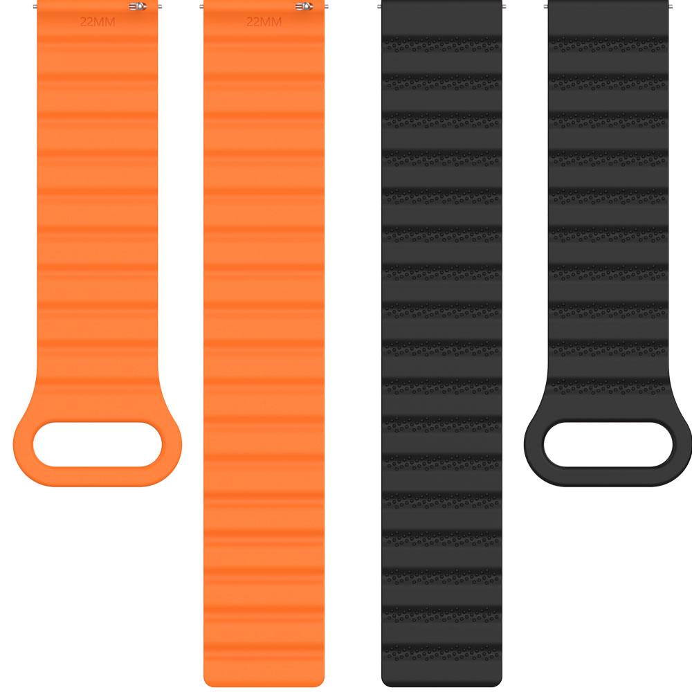 Silicone Magnetic Watchbnd For Garmin Forerunner 265 255 265S 255S Vivoactive 4S 3 5 Bracelet Strap Venu Sq 2 Plus 3S 2S Band