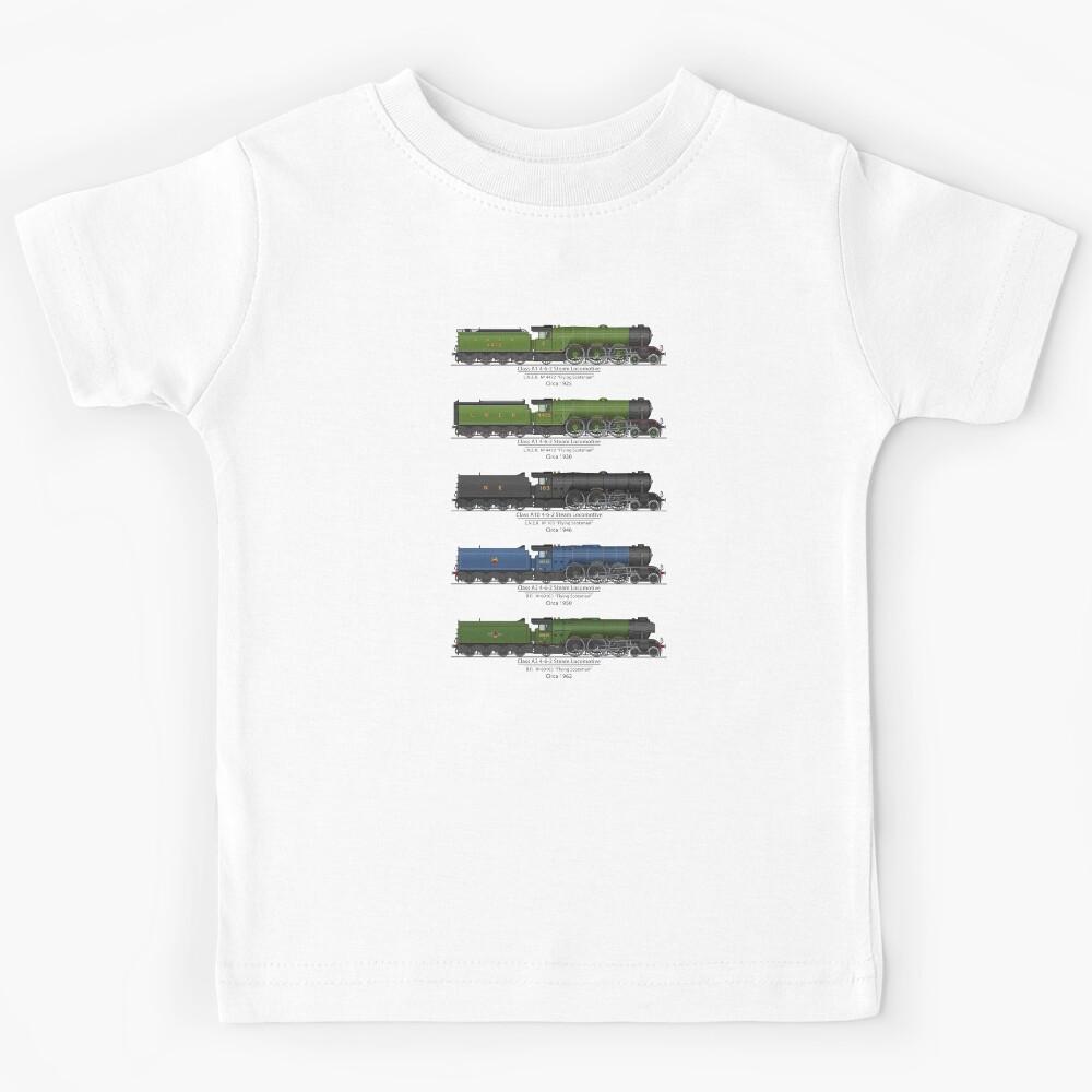 Flying Scotsman Artwork 1925-1962 Kids T-Shirt 140