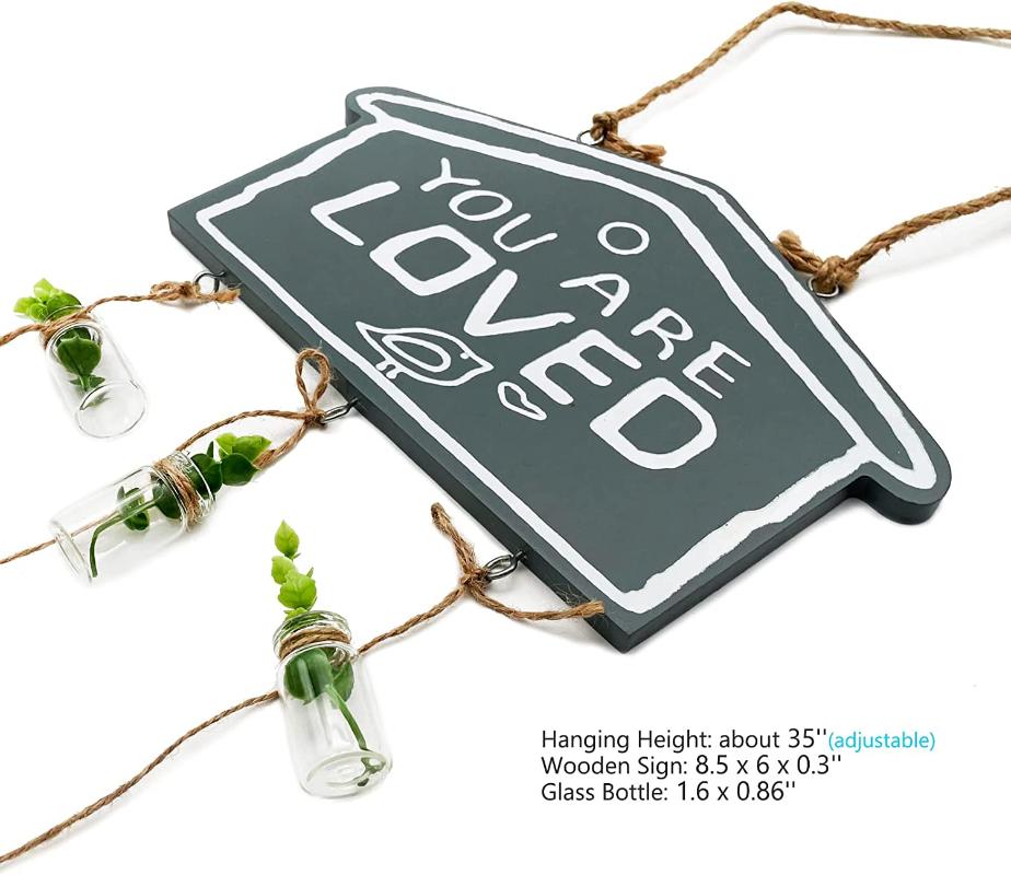 

Настенный декор, колокольчики, декор для крыльца, подвесные искусственные растения, подвесные украшения серый