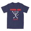 Oversized T Shirt Alive Pearls Jam Band 100 Cotton T-Shirts Heavy Metal Rock Novelty Tshirt for Men Casual Short Sleeve Tops