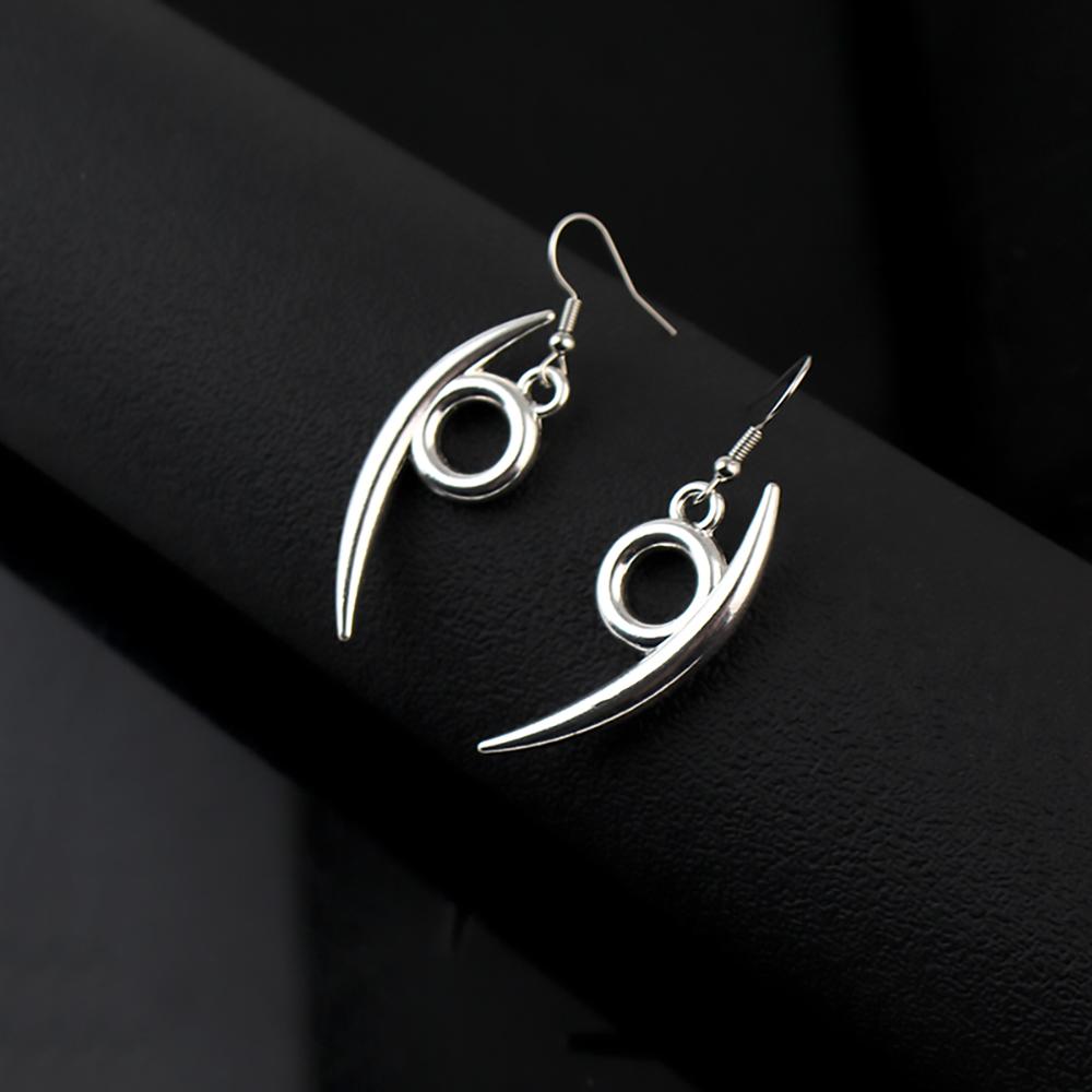 Anime Orochimaru Cosplay Alloy Earrings Jewelry Gothic Unisex Pendant Ear Hook Accessories Gift Props
