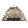 Fishing Tent for 4 Persons Camouflage Pattern Quick Release