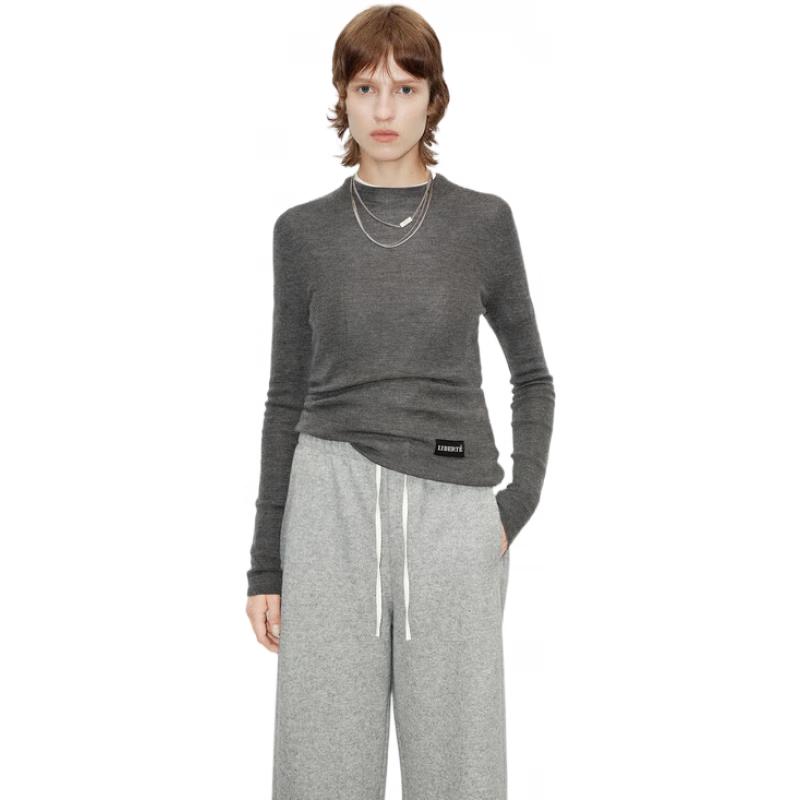 

MO&Co. Женский свитер из мериносовой шерсти с кашемиром, с круглым вырезом M 165