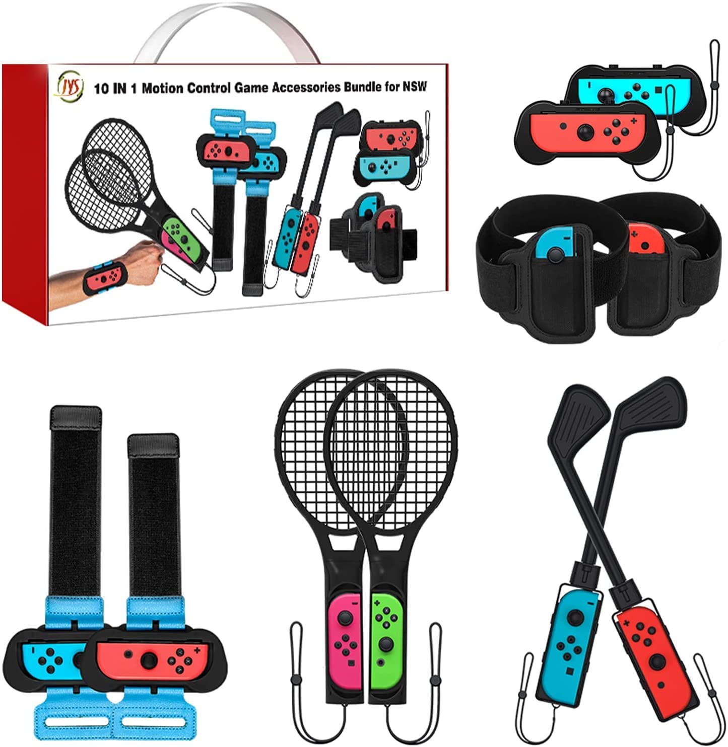 

VoSinrly in 1 New arrival in Switch Sports Switch accessory bundle Compatible with sensory games Compatible with battle implementation Immersive