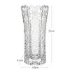 Toyo Sasaki Glass Flower Vase P-40301-JAN Clear 21cm
