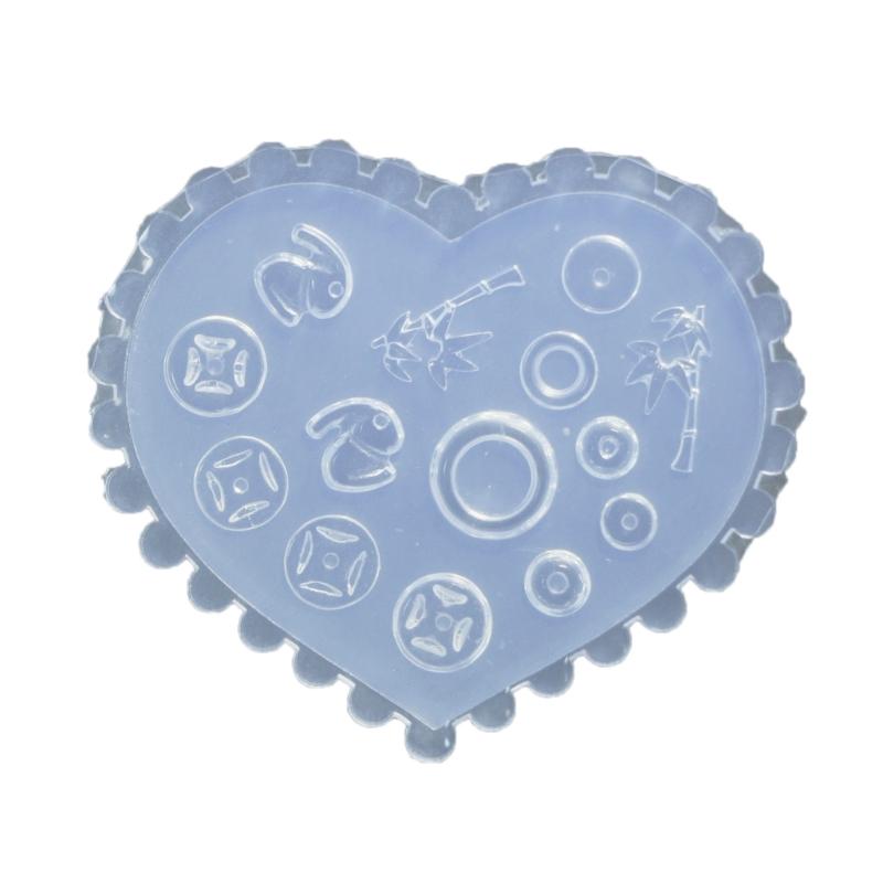 Stampi in Silicone per Nail Art per Feste e Manicure da Salone, Stampo per Creazione Gioielli, Stencil per Unghie Goffrati per Donne