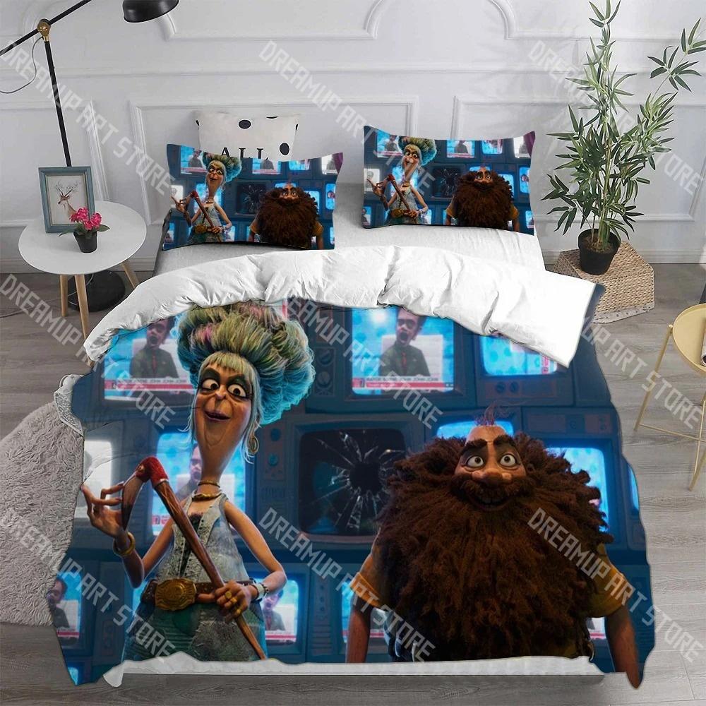 Fashion The Twits Cartoon Bedding Set Single Twin Full Queen King Size Bed Set Kids Bedroom Duvetcover Sets Bed Sheet Set