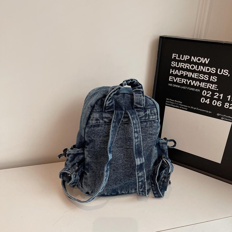 Women Denim Backpack