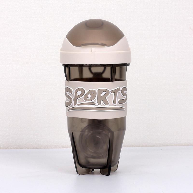 Student Rocket Cup Portable Space Cup Sports Kettle Sports Water Cup 600ML белый
