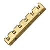 Adjustable Brass Guitar Nut 6 String Electric Guitar Replacement with Key and Base Plate for Enhanced Tuning Stability