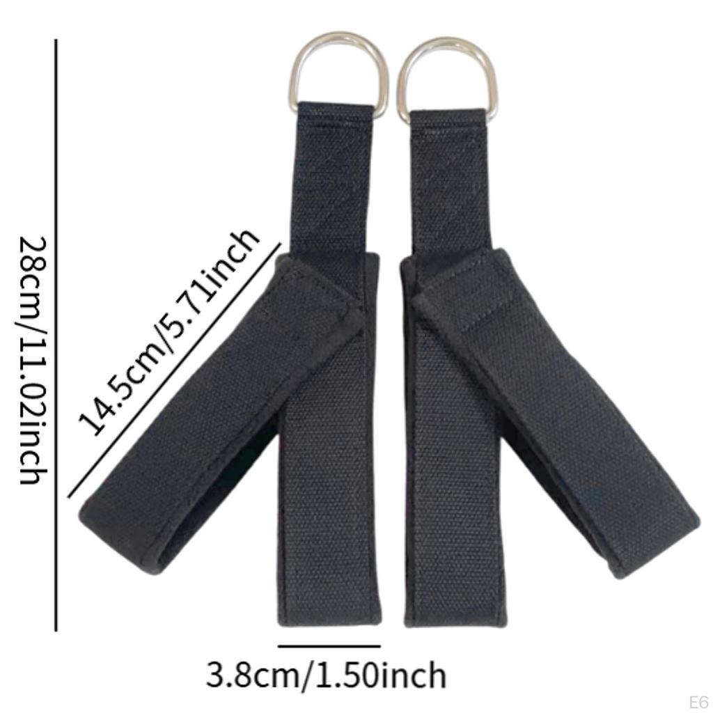 2er-Pack Pilates Reformer Gurt, D-Ring, Taille, Rücken, Bein, Y-Schlaufe, Fitnessgurte, Gurte