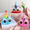 1st Birthday Party Decorations: Crown, Cake Hat, Glasses & More for Girls