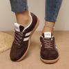 Large-size Women's Spring-autumn New Style Low-top Round-toe Thick-soled Sports Shoes