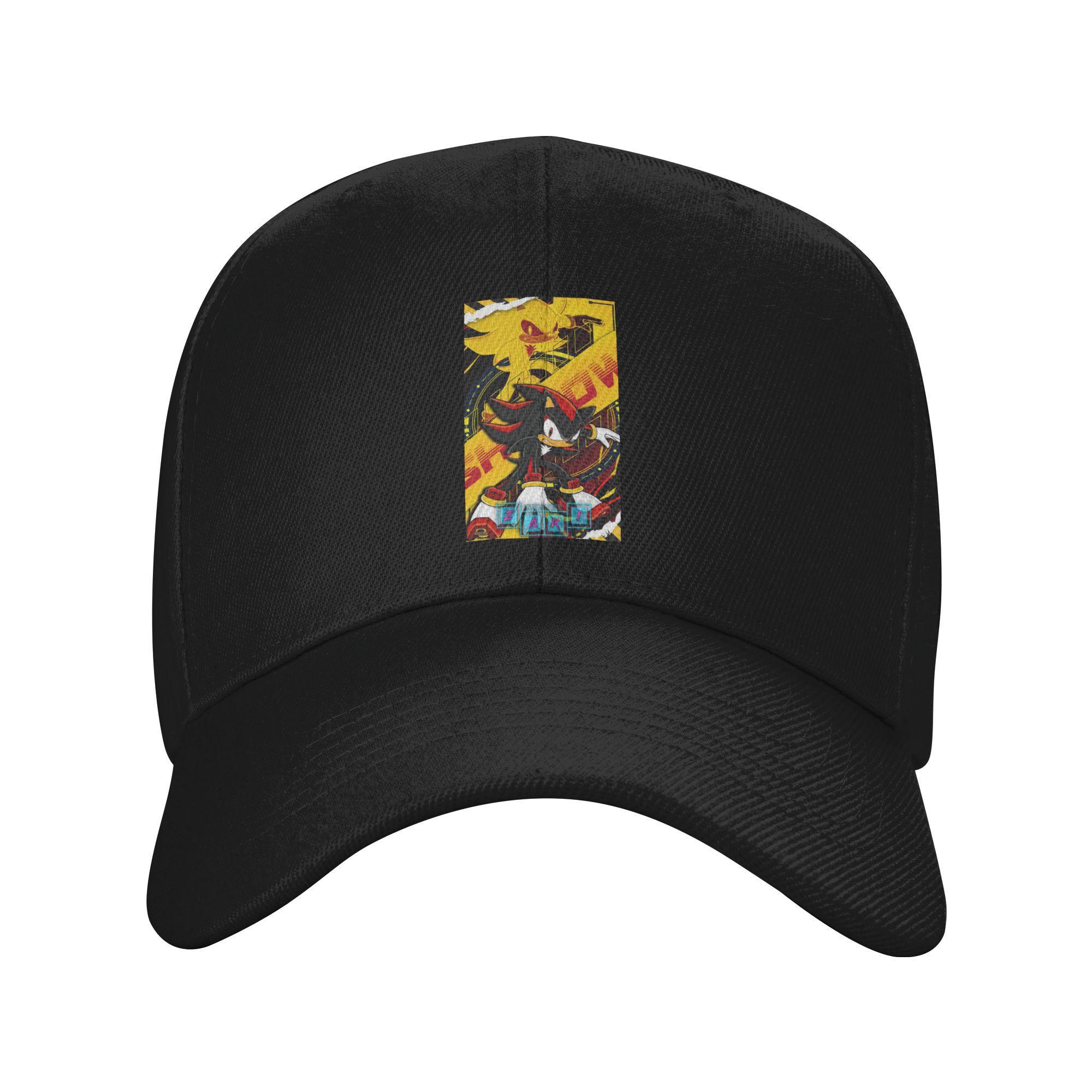 Unisex Baseball Hats Cock Shadow The Hedgehog Meme Outdoor Streetwear Summer Sports Baseball Caps Hip Hop Cap Casquette Hats One Size
