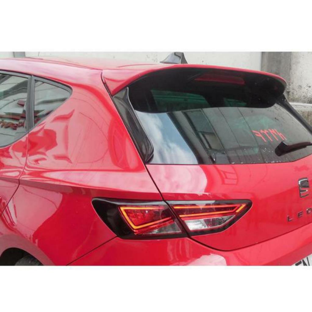 Seat Leon MK3 / 3.5 Spoiler Side Strip PAINTED - PIANO BLACK