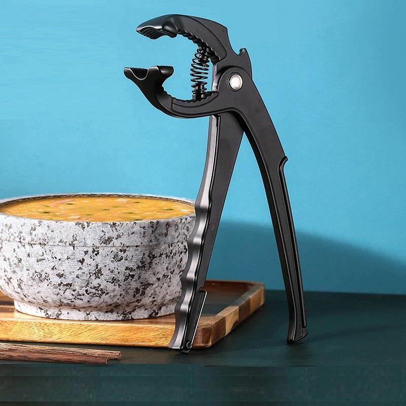 Stone Pot Gripper Clips Anti Scalding Bowl Holder  Plate Tongs For Air Fryer Grill Casserole Kitchen Utensils Tool