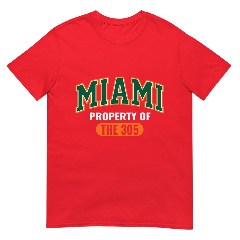 305 Miami Vibes Urban Style Miami Beach Graphic Design Tshirt S