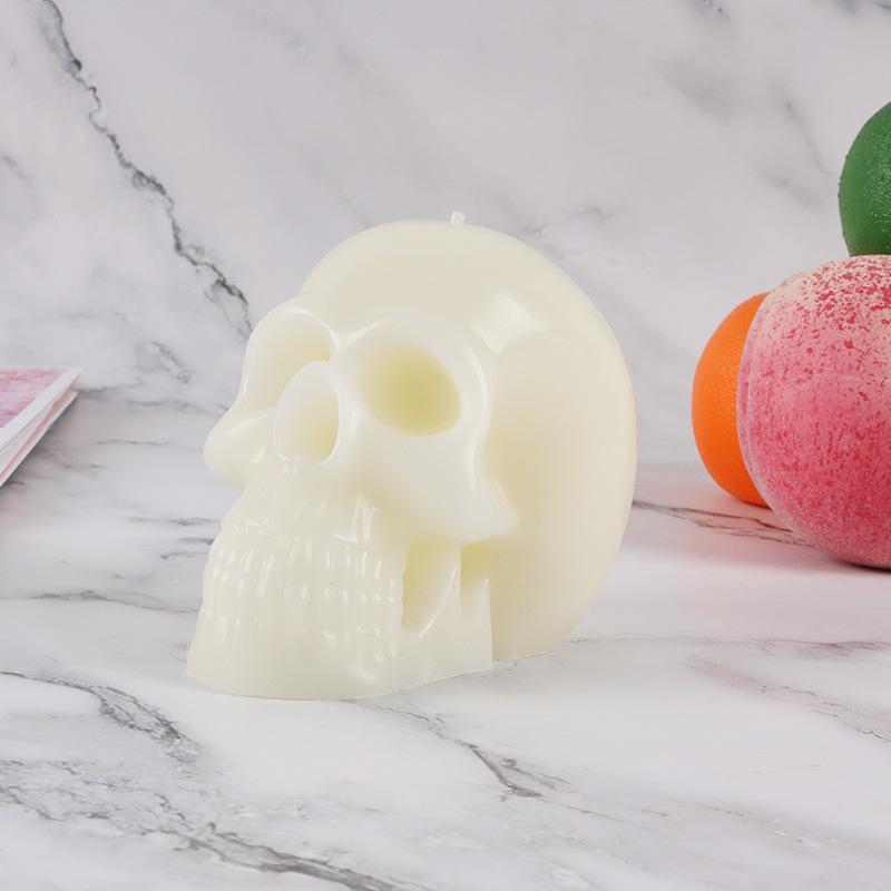Creative Aromatherapy Ghost Festival Skull Easter Candle Scary Funny Halloween Prank Fragrance Gift Christmas
