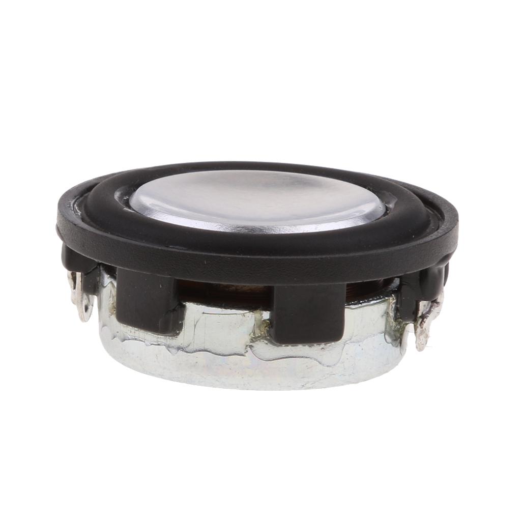 Mini 28mm 2W Stereo Audio Speaker 1/"inch 4Ohm Full-range DIY Loudspeaker