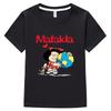 Mafalda Print Kids Cotton T-shirt Cartoon Girls Clothes Boys Short Sleeve Graphic Manga Tops Summer Children's Tees Camisetas