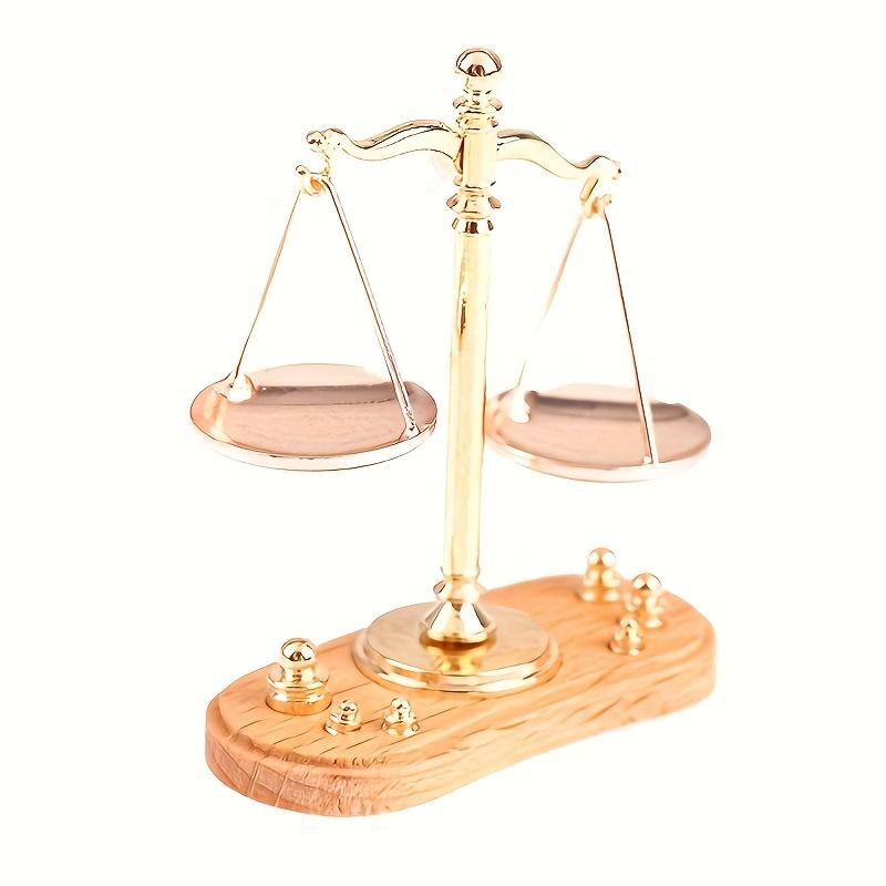 Classic Balance Decoration, Small Retro Balance Scale, Portable DIY Collectible Item, Authentic Miniature Collectible Accessory