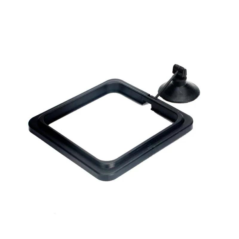 Aquarium Fish Portable Feeding Fish Accessories Feeder Station Floating Square Circle with Suction Cup Easy To Feed Accessories