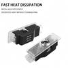 2pcs New LED Car Door Welcome Courtesy Lamp Projector Light For BMW 50th F12 F13 F30 E60 E65 E66 E63 F01 F02 X1 X3 4 5 6 7 Serie