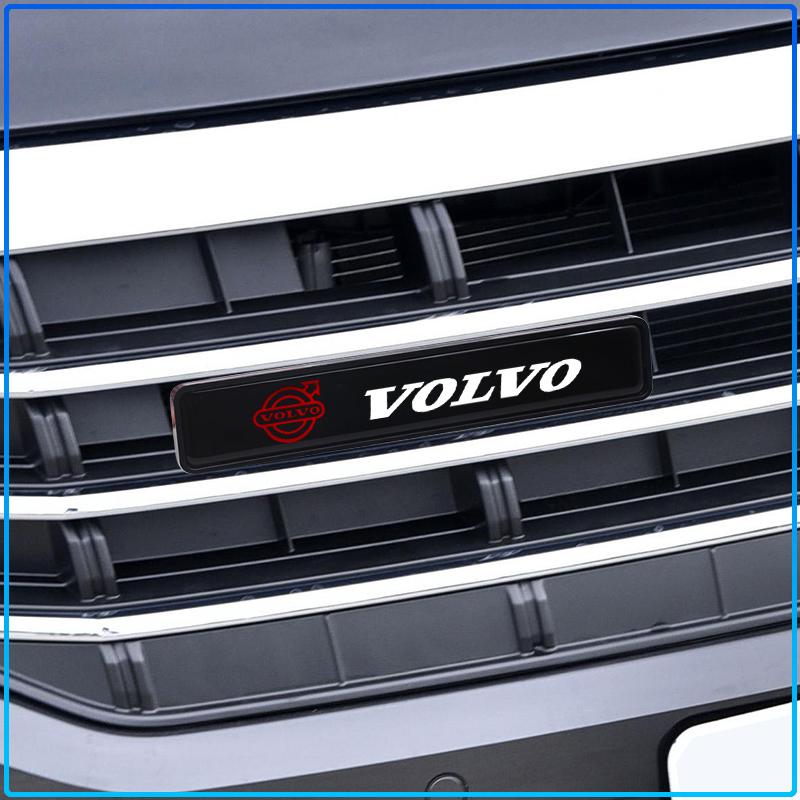 Car Head Grill Emblem LED Light Front Grille Badge Sticker For Volvo Rdesign XC90 S60 XC60 V70 S80 S40 V50 V40 V60 C30 S70