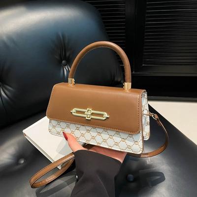 Borsa retrò alla moda da donna primavera nuovo prodotto tendenza valore di fascia alta borsa a spalla singola a tracolla da donna