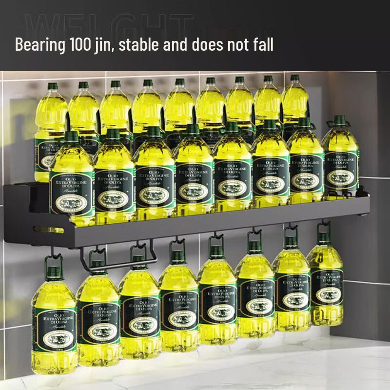 Yingbai Double-Layer Wall-Mounted Kitchen Storage Rack