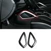 ABTU-Carbon Fiber Side Gear Shift Strip Trim Panel Cover Moulding Decor For Veloster 2011-2017 Accessories