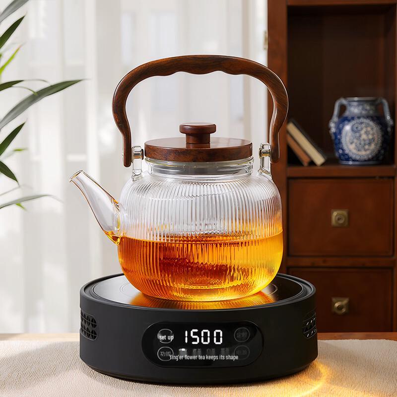 Xidomi Electric Ceramic Stove & Glass Tea Set