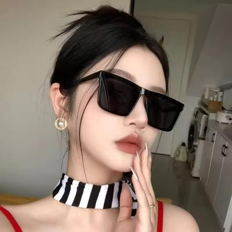 New Fashion Square Sunglasses Women Men Luxury Brand Retro Driving Goggles Uv400 Shades Trending Outdoor Fishing Sun Glasses