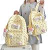 Schoolbag High-value Schoolbag for Female Junior High School Students Cute Polka Dot Backpack Large Capacity Campus Girl College Student Class 