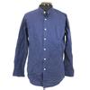 USED/Made In Japan Julien David Long Sleeve Shirt Men M Blue Navy