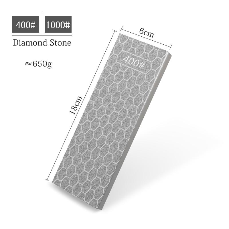 

Набор держателей для заточных камней Алмазная зернистость 240-1000# Двусторонний точильный камень База-подставка Фиксирующий кронштейн Нескользящая док-станция для точилки Сталь Ship with 24h