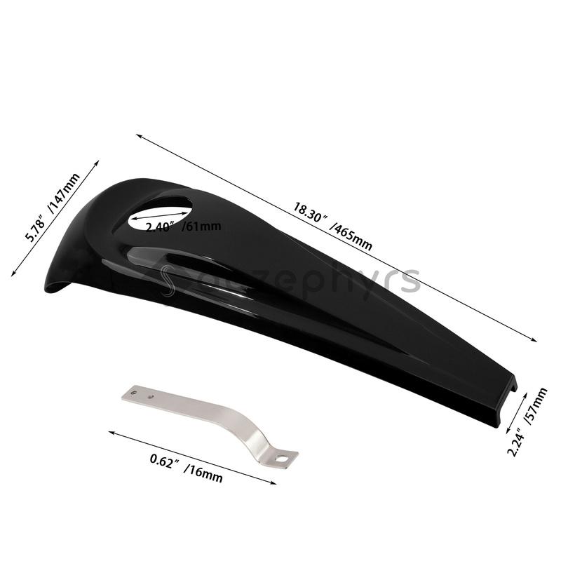 Motorrad Armaturenbrett Kraftstoffkonsolenabdeckung Pop-up Kraftstofftankdeckel Tankabdeckung für Harley Touring Electra Glide Road Glide Street Glide 08-24