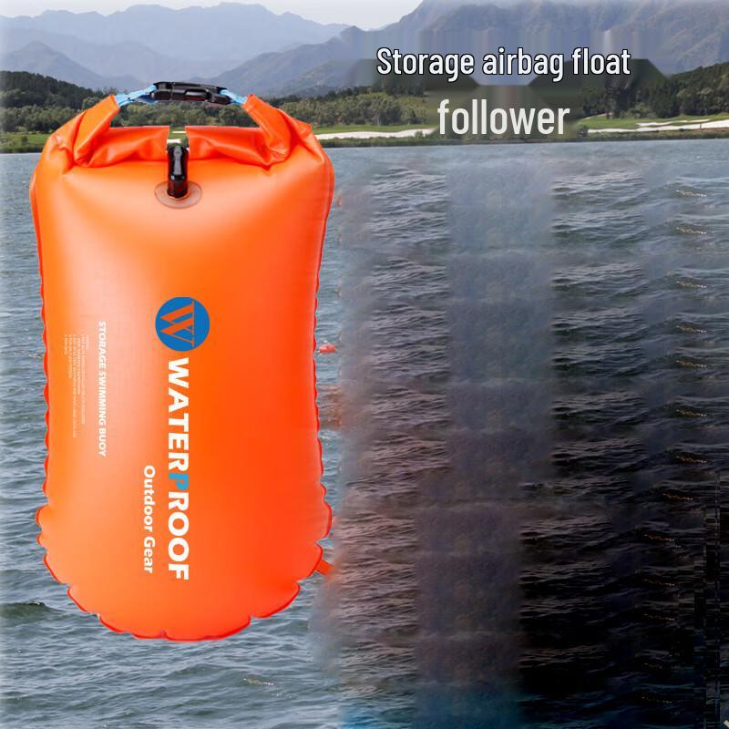 OLOMM Adult Thickened Swim Buoy with Storage One Size