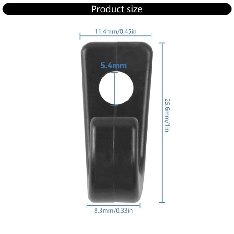 Multipurpose Nylon J Hooks For Boats Tents Quick Setup In Marine Camping Scenarios Water Sports Camping Equipment 10pcs