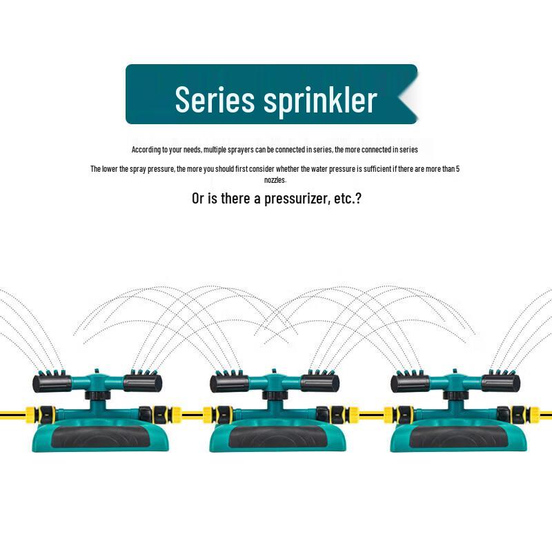 360-Degree Rotating Irrigation Sprinkler