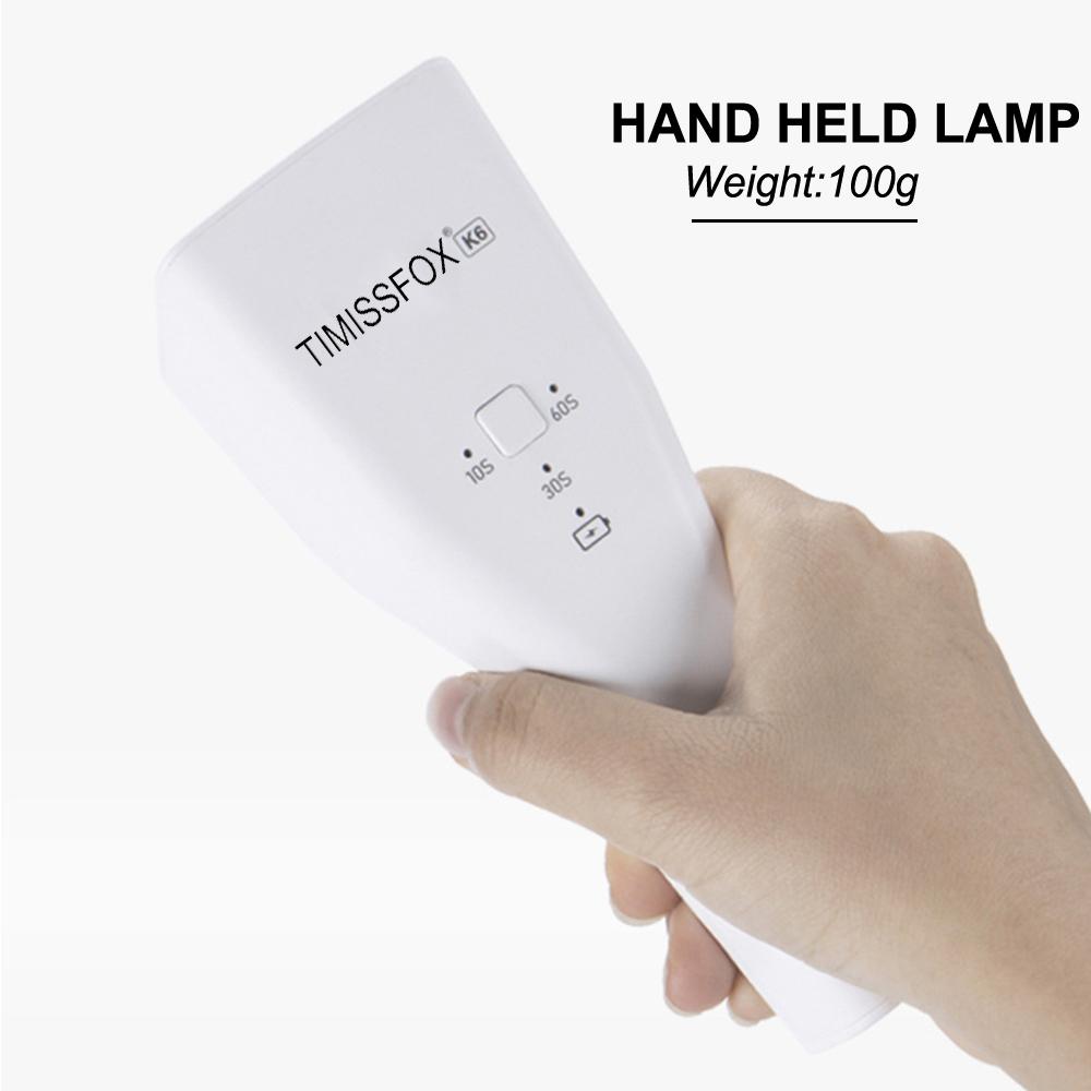 Mini UV Led Lamp Rechargeable Nail Lamp for Gel Polish Portable Nail Dryers Machine Nail UV Art Tools Gel Lamp