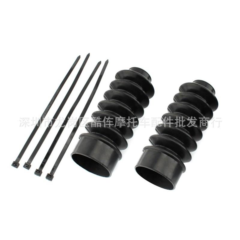 Extended Dust Boot Harley Sportster XL883 XL1200 39mm Front Fork Shock Absorber Cover Black