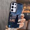 Healing Sense Cat Rain Shockproof Phone Case for Samsung A17 A16 A15 A14 A37 A57 A36 A56 A26 A35 A55 A25 A34 A54 A24 A13 A23 A33