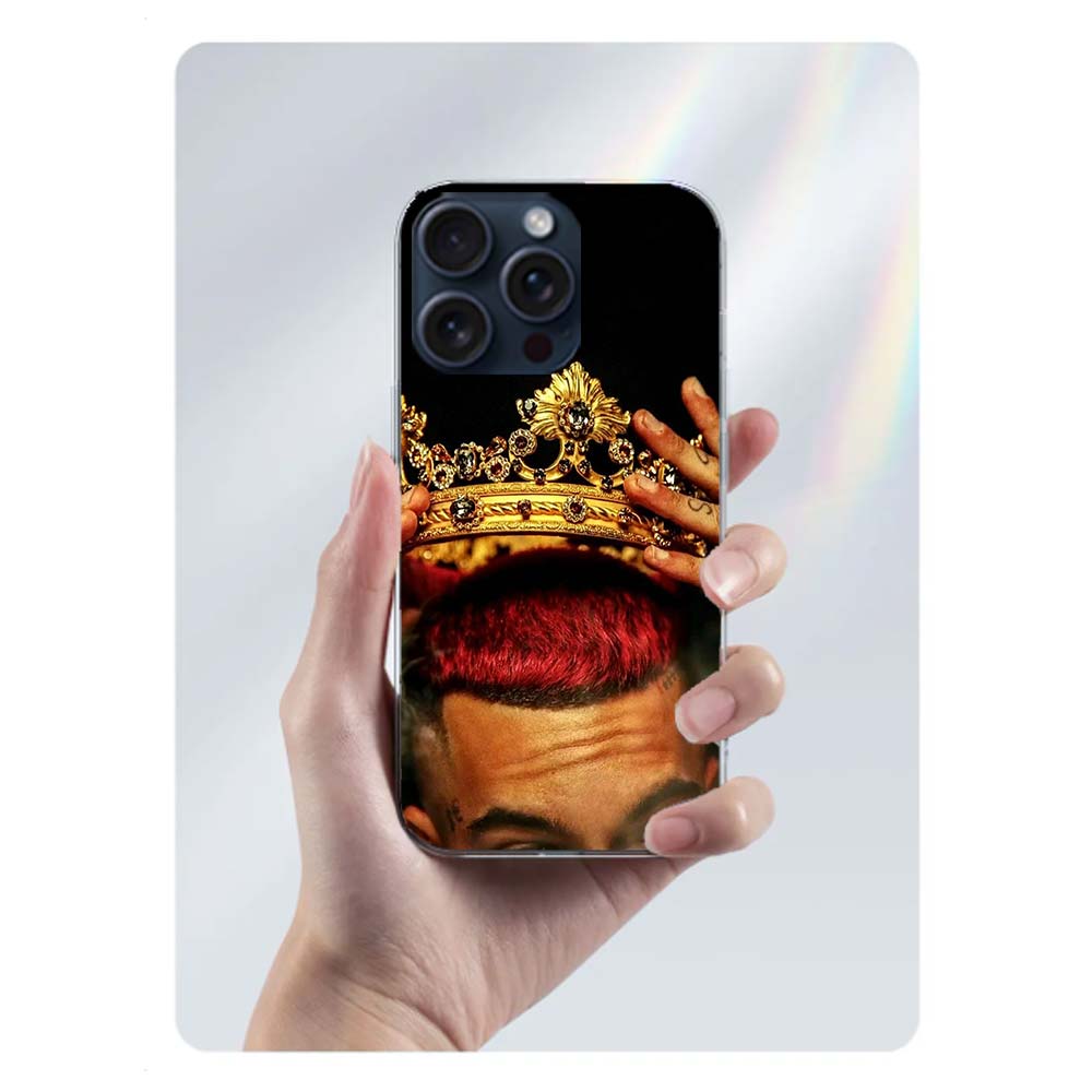 

Rapper Sfera Ebbasta Clear Phone Case For Iphone 17 Air 16 Pro Max 15 Pro 14 Plus 17E 16E 11 13 12 Mini Cover Cases Fundas Cell iPhone 11