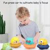 Pressing The Space Flying Saucer Pressing The Inertia Sliding Cute Cartoon Toy,can Be Used As A Gift Forparent-child Interaction