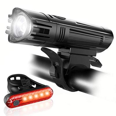 Ambush Bike Light Headlight Taillight Usb Charging Headlight Riding Strong Light Mountain Bike Light Bicycle Taillight
