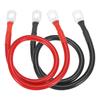 2Pcs 6 AW G Battery Cable 1.5ft Copper Battery
