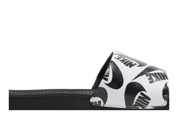 Nike Kawa Slide SE JDI GS 'Black White'